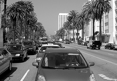 LA Traffic - transport in california