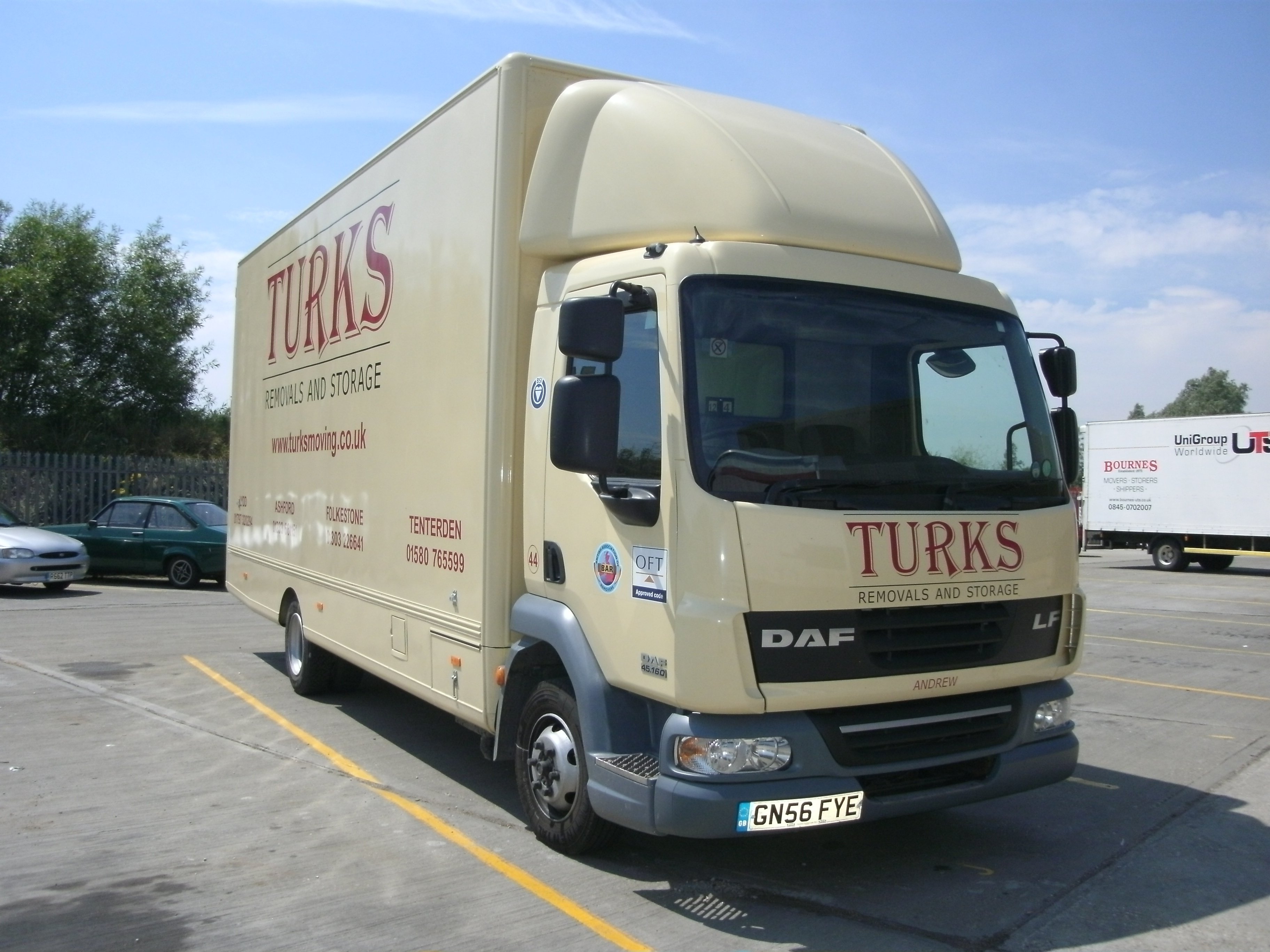 Turks Moving Vehicle