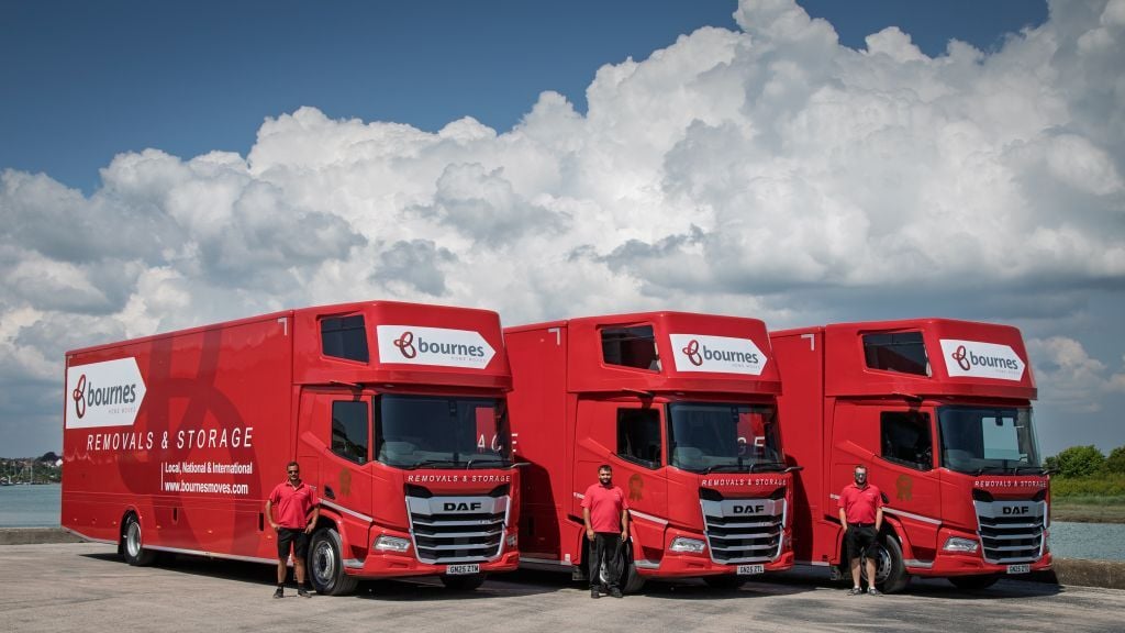 Bournes New DAFs and drivers