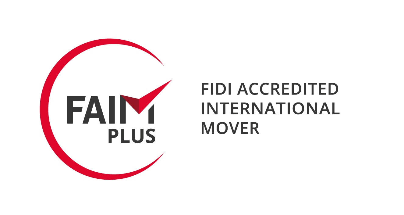 only the best international removal companies achieve FIDI FAIM certification and can display the FIDI FAIM logo