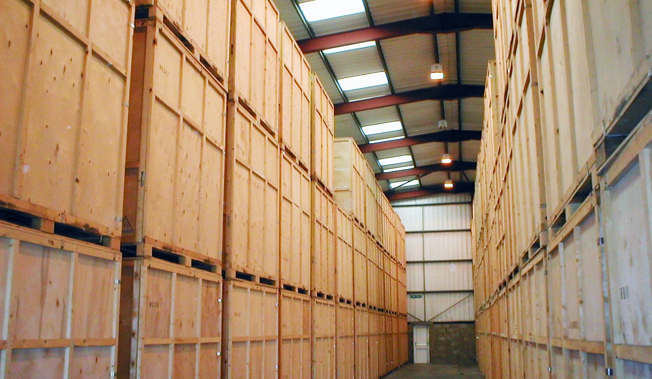 long term container storage facility