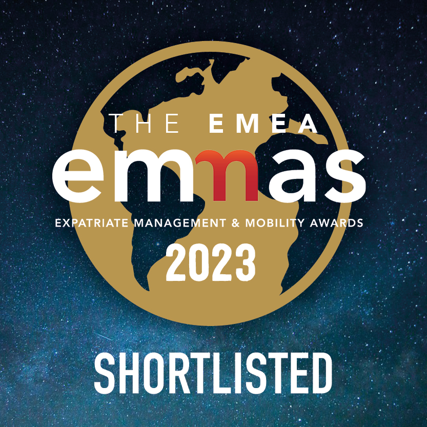 Bournes Relocation is shortlised for Two Global Mobility Awards at the EMMA's