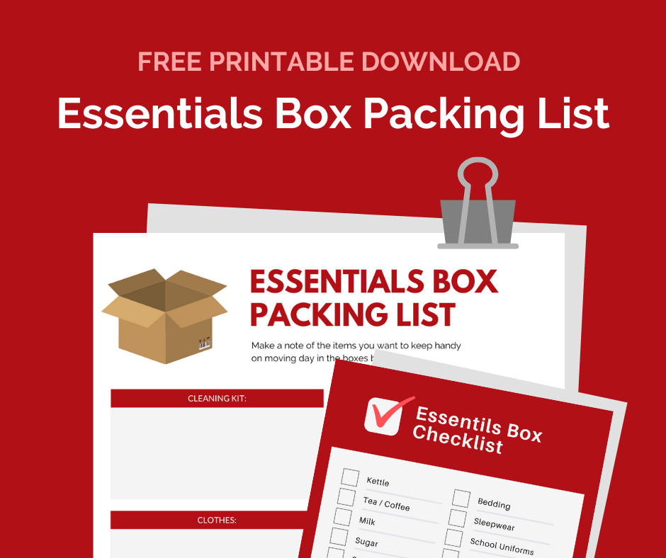How to Pack an Essentials Box for a Move