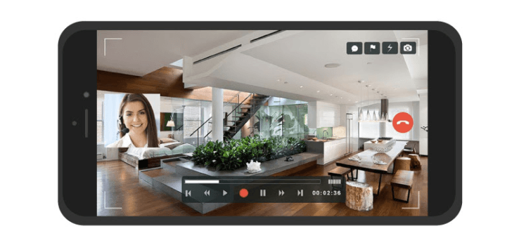 Live video survey for international removals and shipping